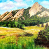 Flatirons in the Summer
