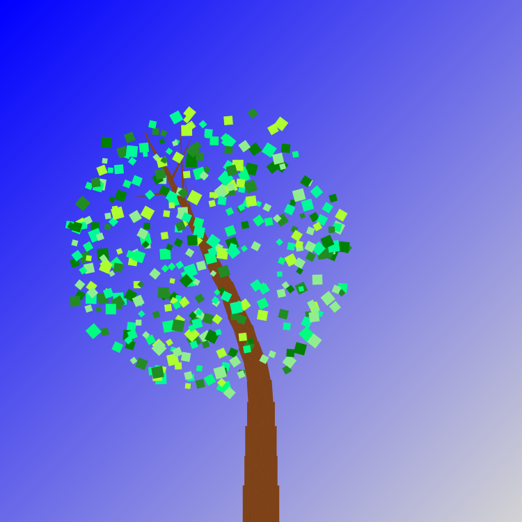 Pixel Tree #14