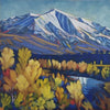 Mt Sopris Fall in Red, Yellow, and Blue