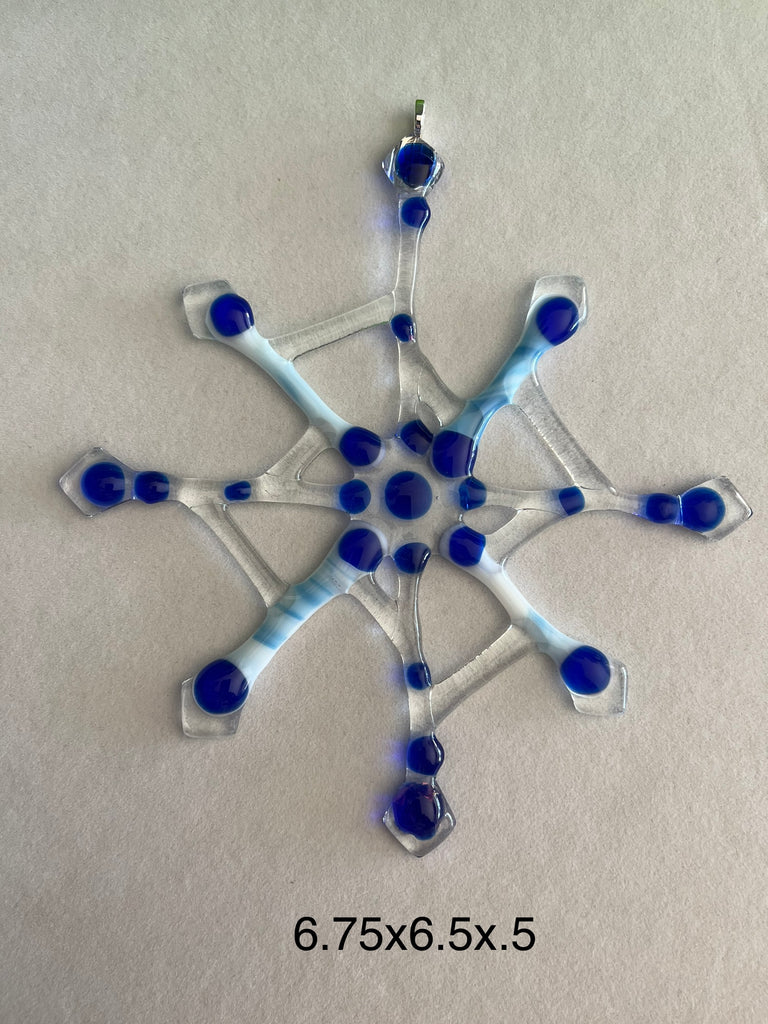 Blue Web Crystal