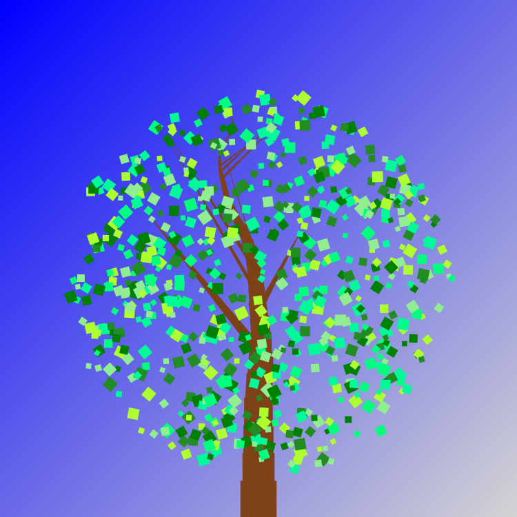 Pixel Tree #13