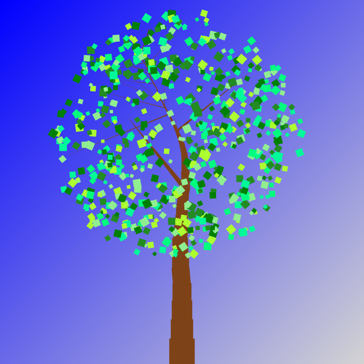 Pixel Tree #28