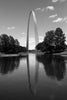 Reflections of Gateway Arch