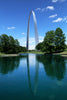 Reflections of Gateway Arch
