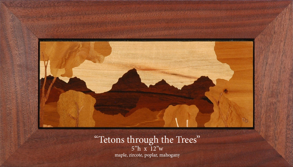 Tetons through the Trees