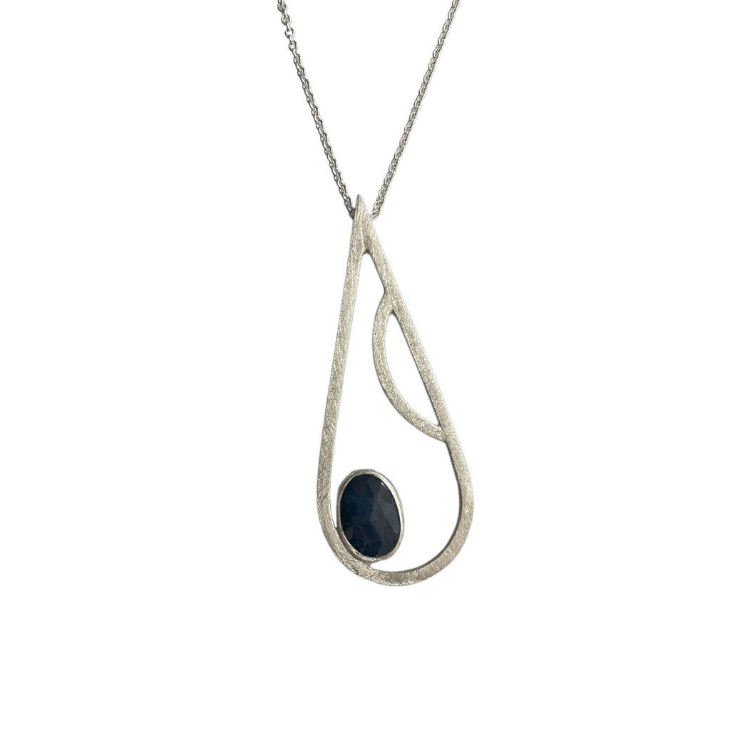 Providence Necklace (Blue Sapphire)
