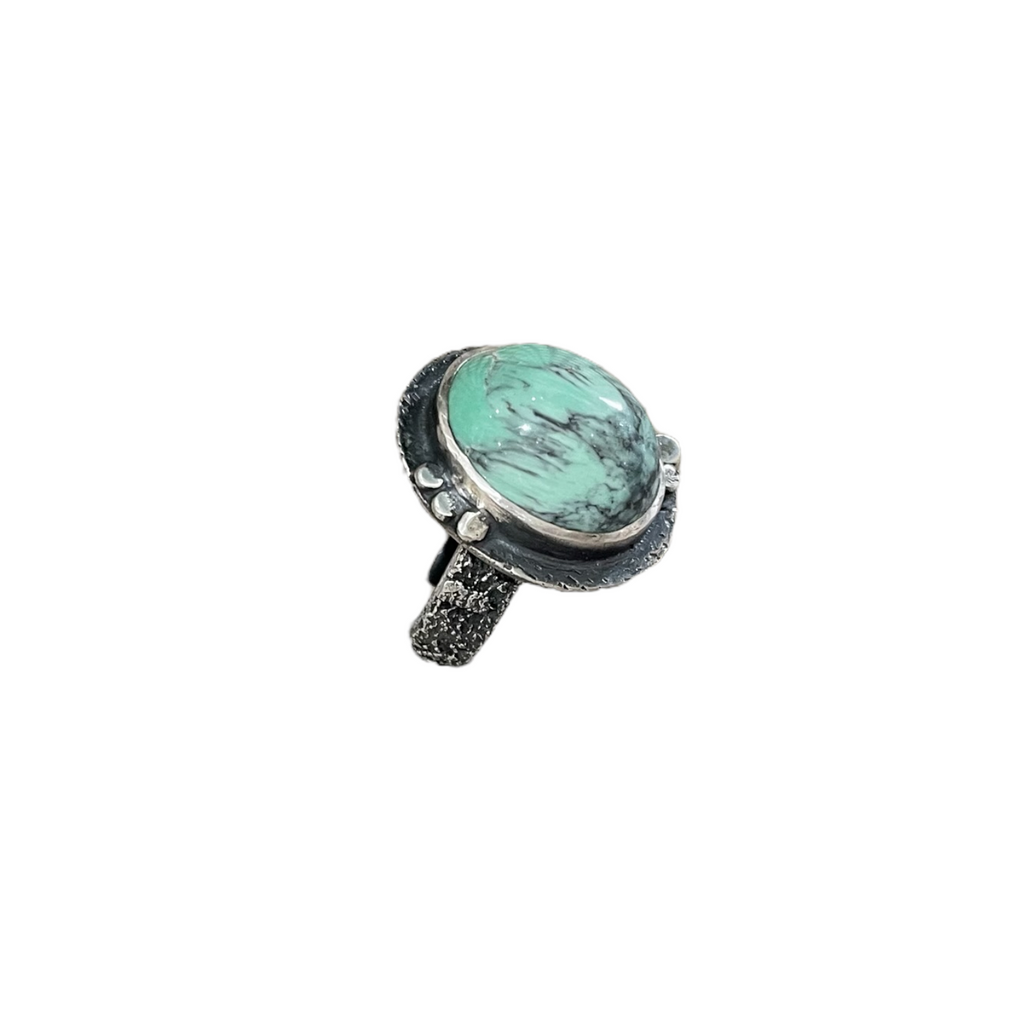 Sterling Silver with Turquoise Ring