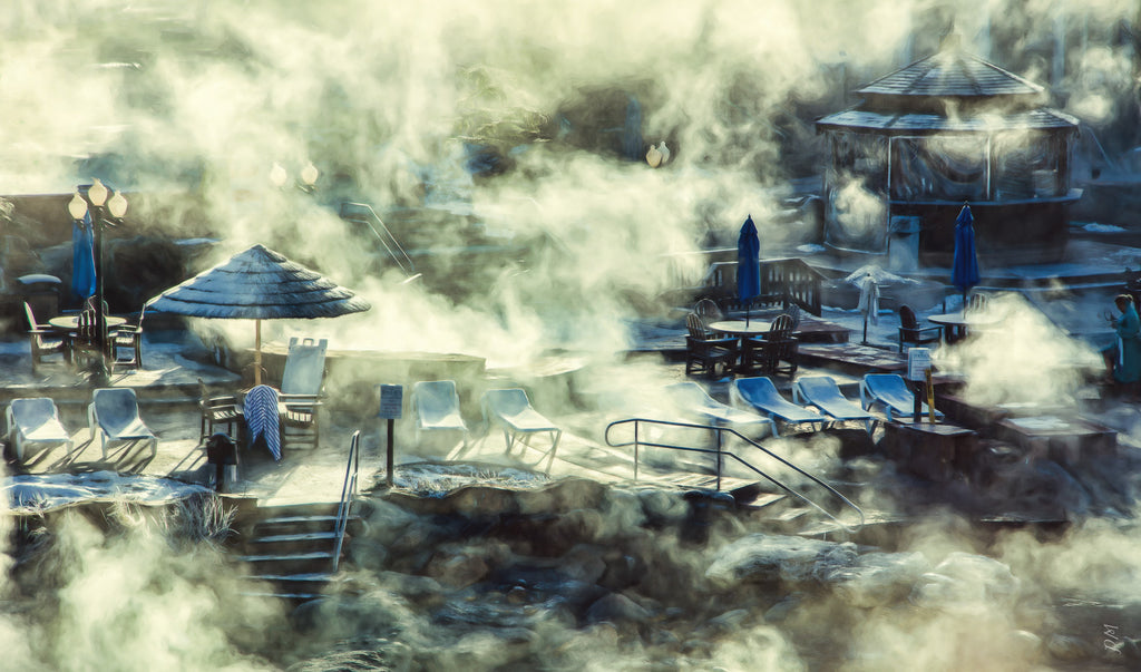 Steam at the Springs