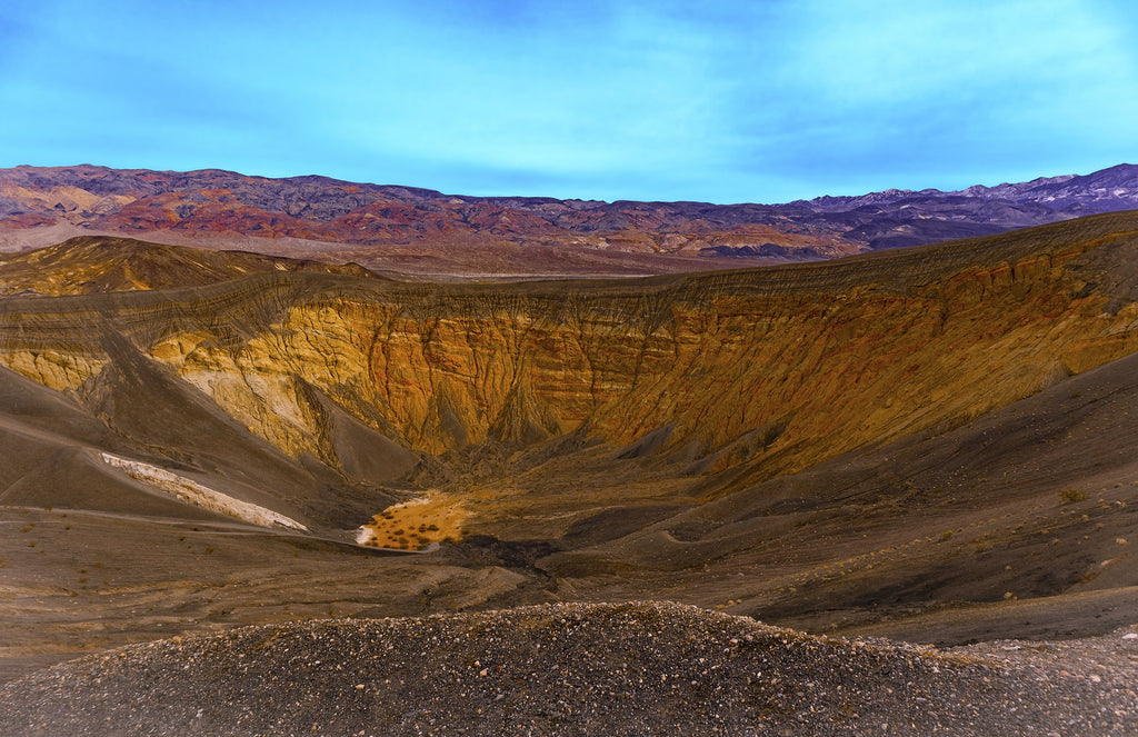 Ubehebe Volcano Crater, Morning