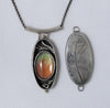 Feather Embossed outside, Delicate feather inside Locket