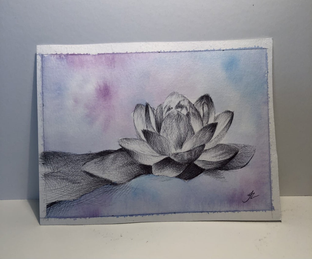Lotus in Purple